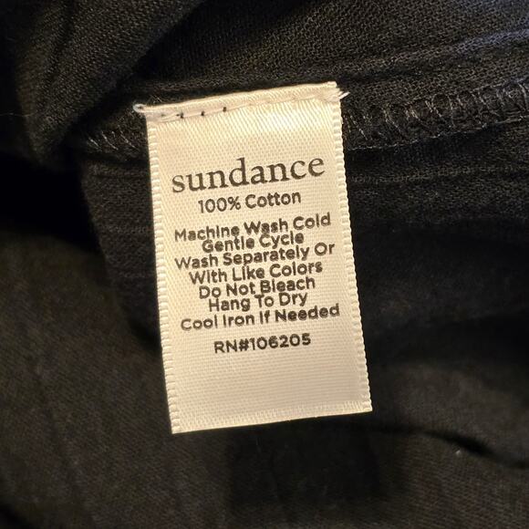 Sundance Louisa Button Up Blouse Womens Black Size XS High Ruffle Neck Feminine - Picture 8 of 11